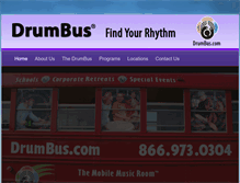 Tablet Screenshot of drumbus.com